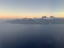 Tahiti from air