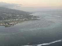 Tahiti from the air