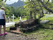 Marquesas, Hiva Oa, Paul Gaugoin grave