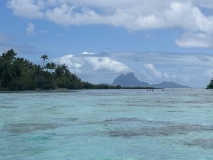 Taha'a, Bora Bora in distance